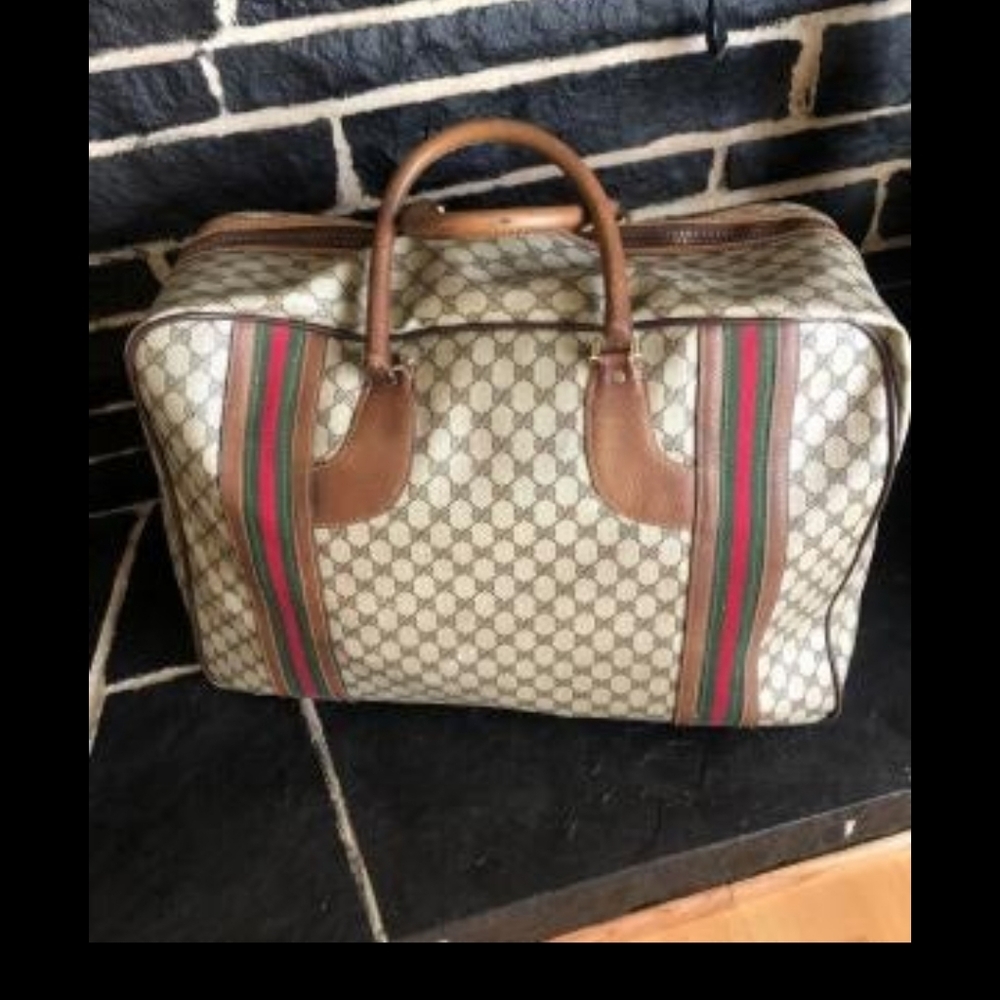 Vintage 70's Gucci Luggage